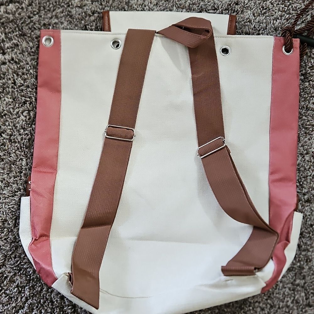 NWOT Cat Print Backpack - Picture 5 of 8